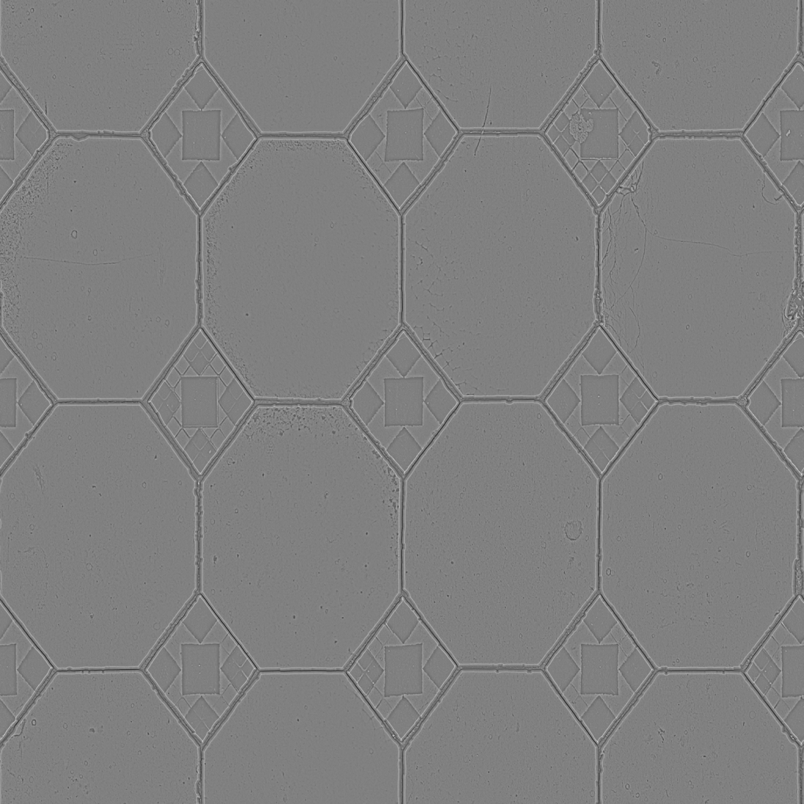 Ornate-Tiles-02-Curvature - Seamless