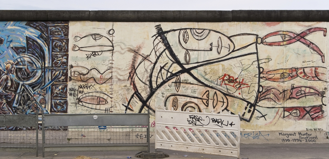 Graffiti Berlinwall Front